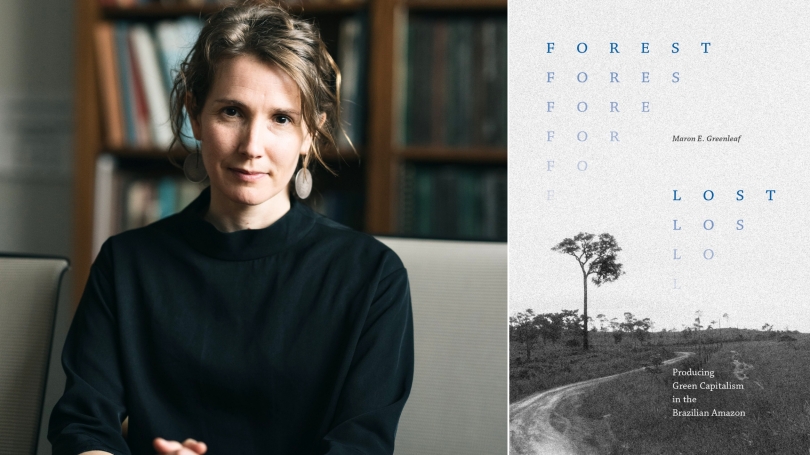 Maron Greenleaf and her book Forest Lost