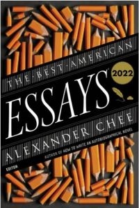 Book cover of The Best American Essays 2022